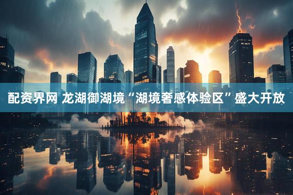 配资界网 龙湖御湖境“湖境奢感体验区”盛大开放